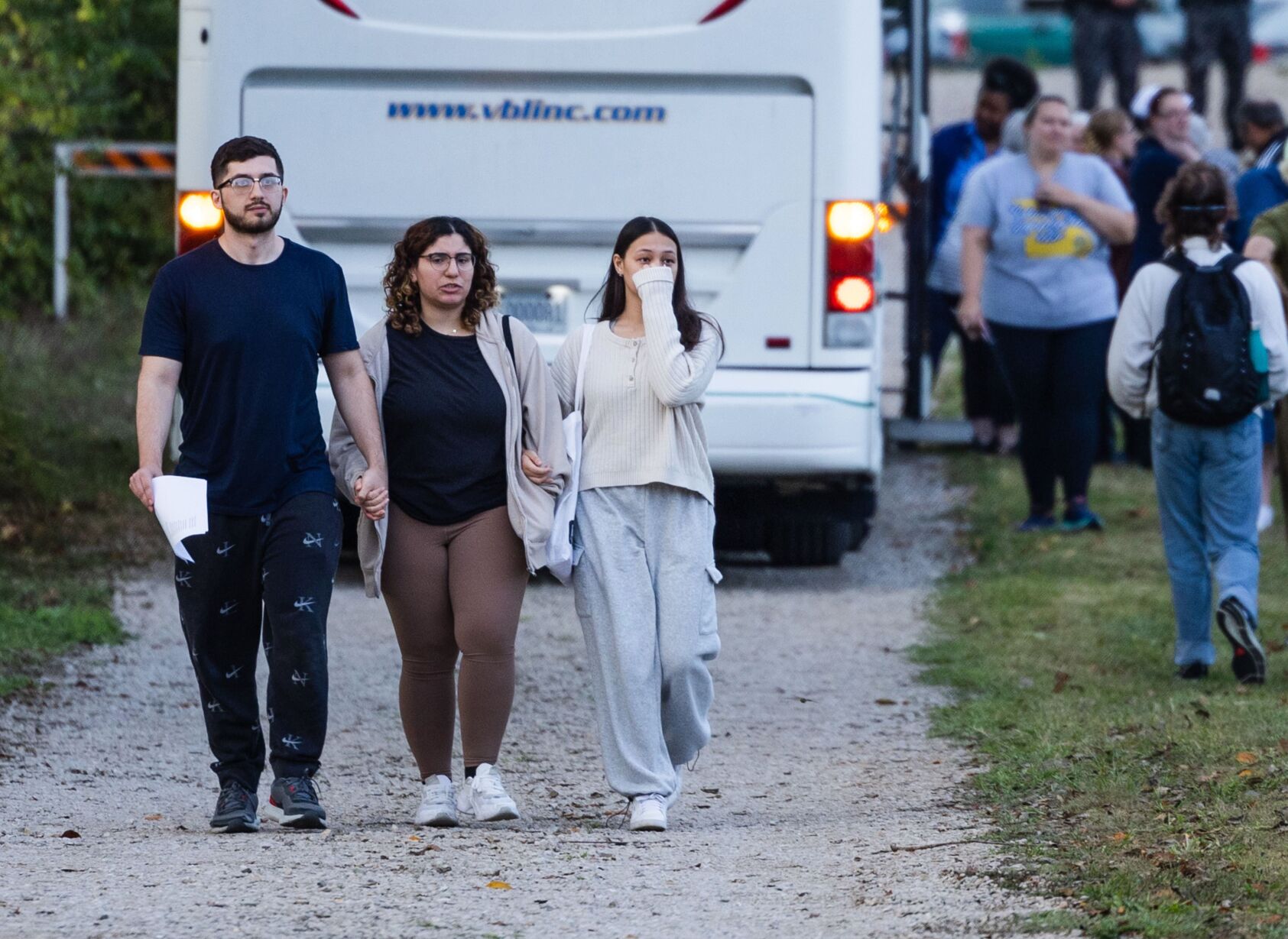 Anti-death penalty protesters at the prison on night of Marcellus Williams scheduled execution